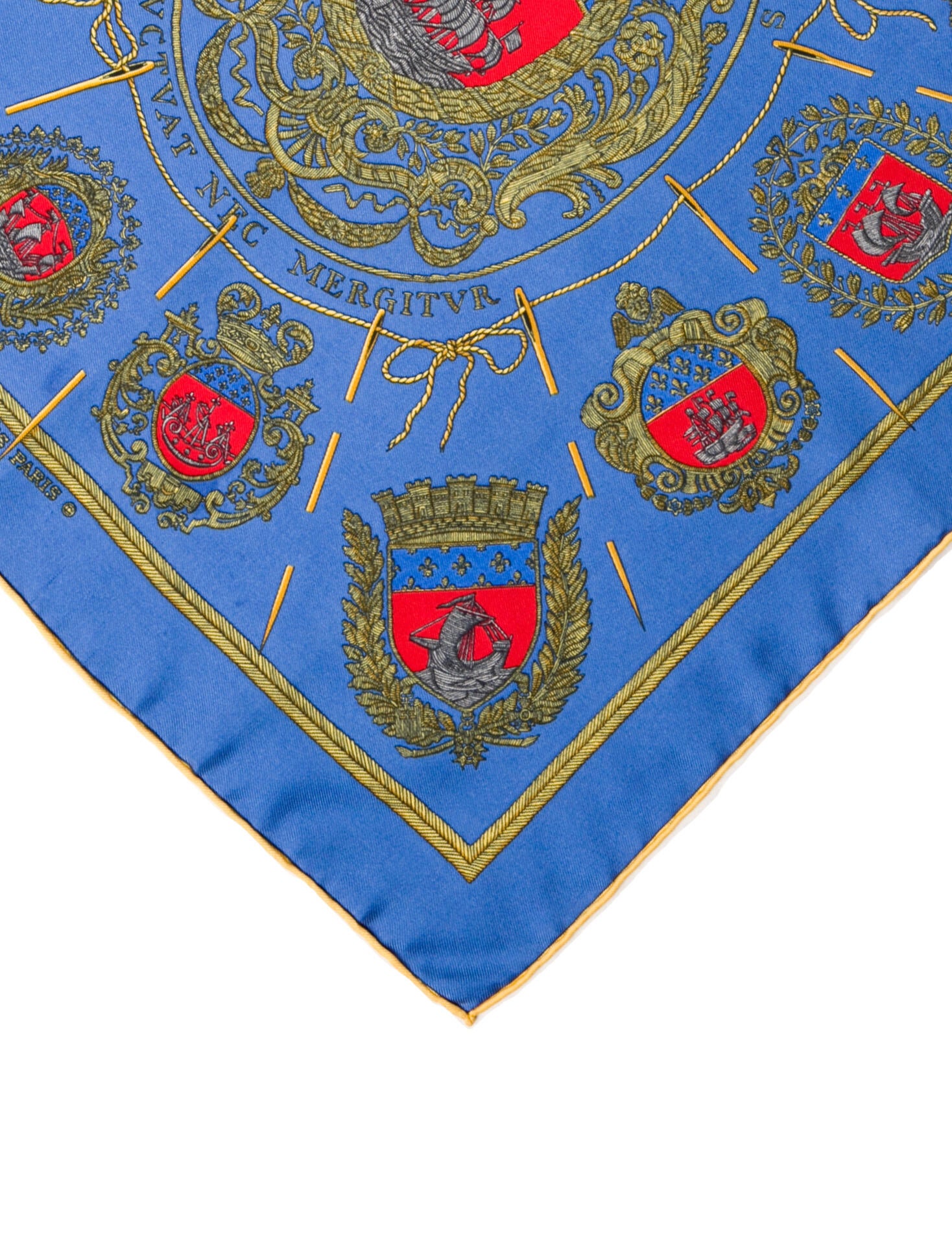 Hermès Les Armes de Paris Silk Scarf