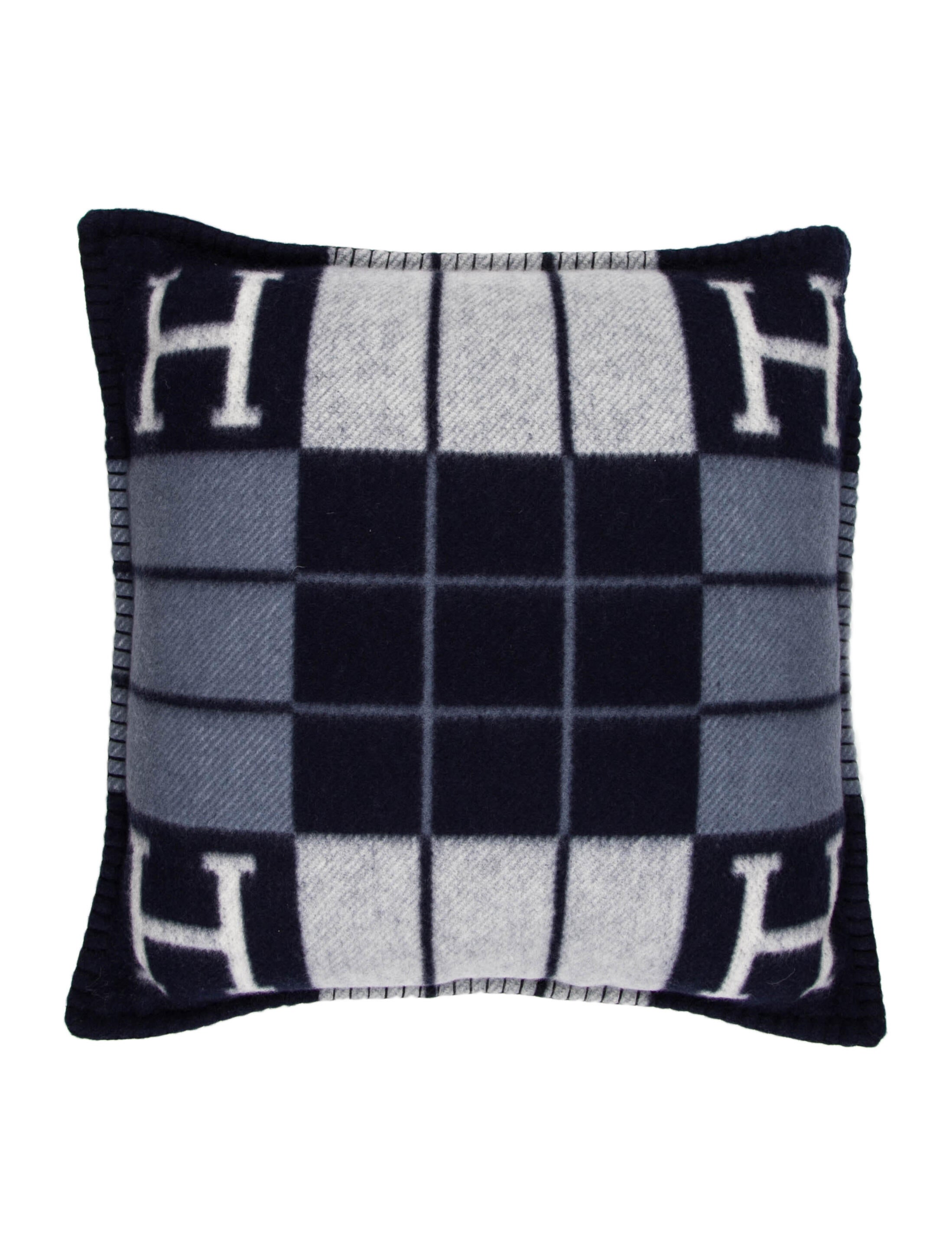 Hermès Avalon III Throw Pillow Blue HER546672 The RealReal