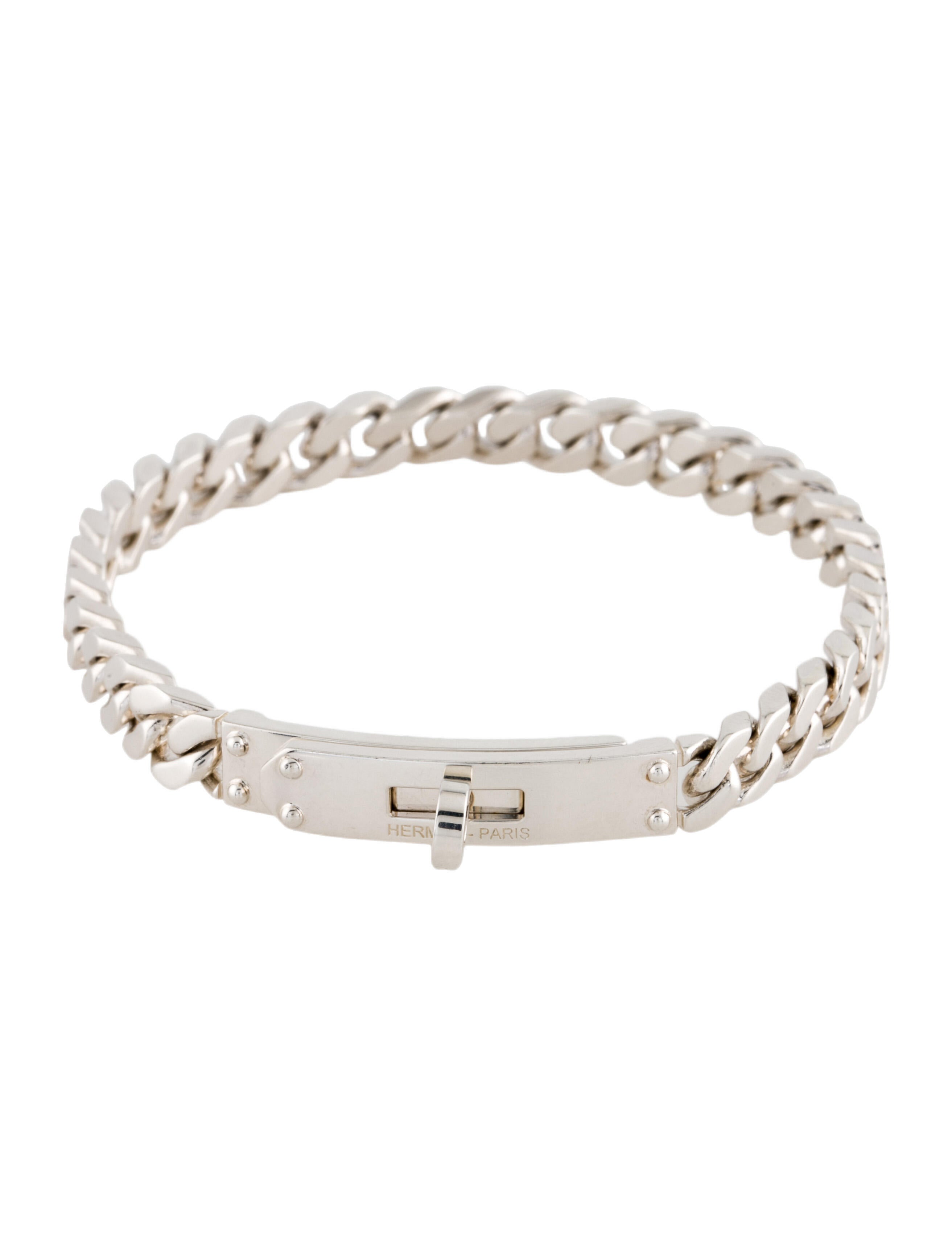 【HERMES】Kelly Gourmette bracelet, very small model Bracelet Kelly Gourmette, very small model | Hermès USA