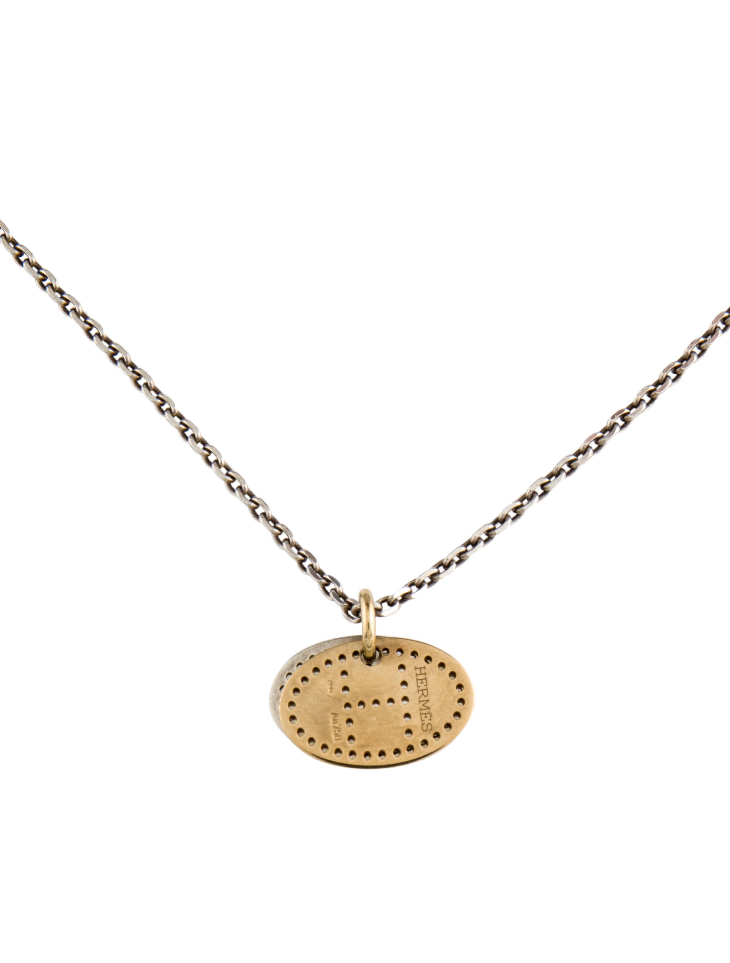 HERMES Eclipse Evelyne Necklace Top