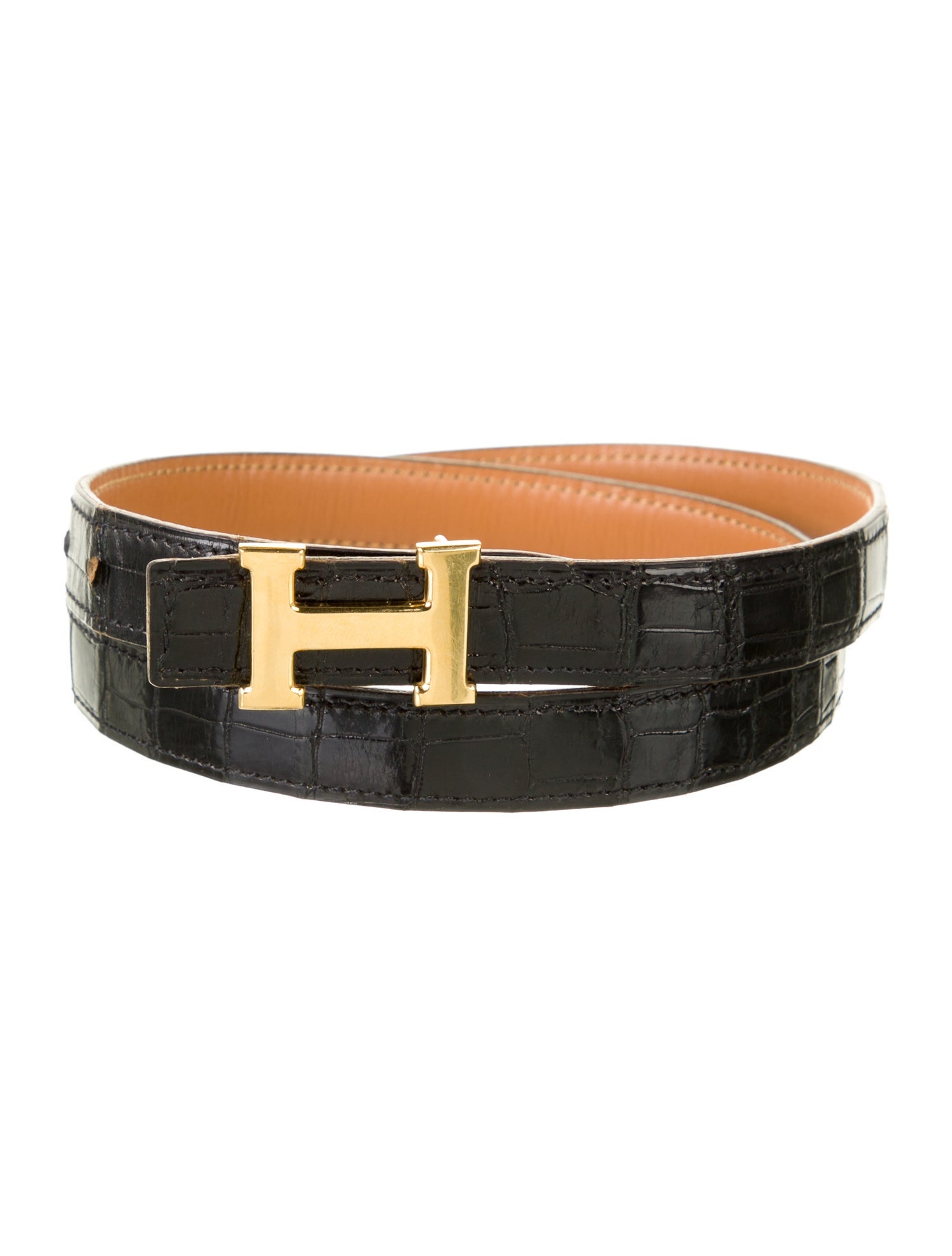 Hermès Reversible 13 mm H Belt Kit Black Belts, Accessories