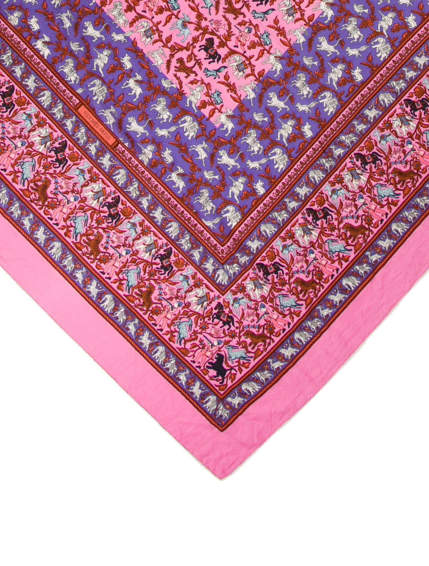 Hermès Cashmere Shawl - Purple Scarves and Shawls, Accessories ...