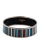 Hermès Enamel Wide Bangle Bracelet