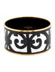 Hermès Enamel Balcons du Guadalquivir Extra Wide Bangle