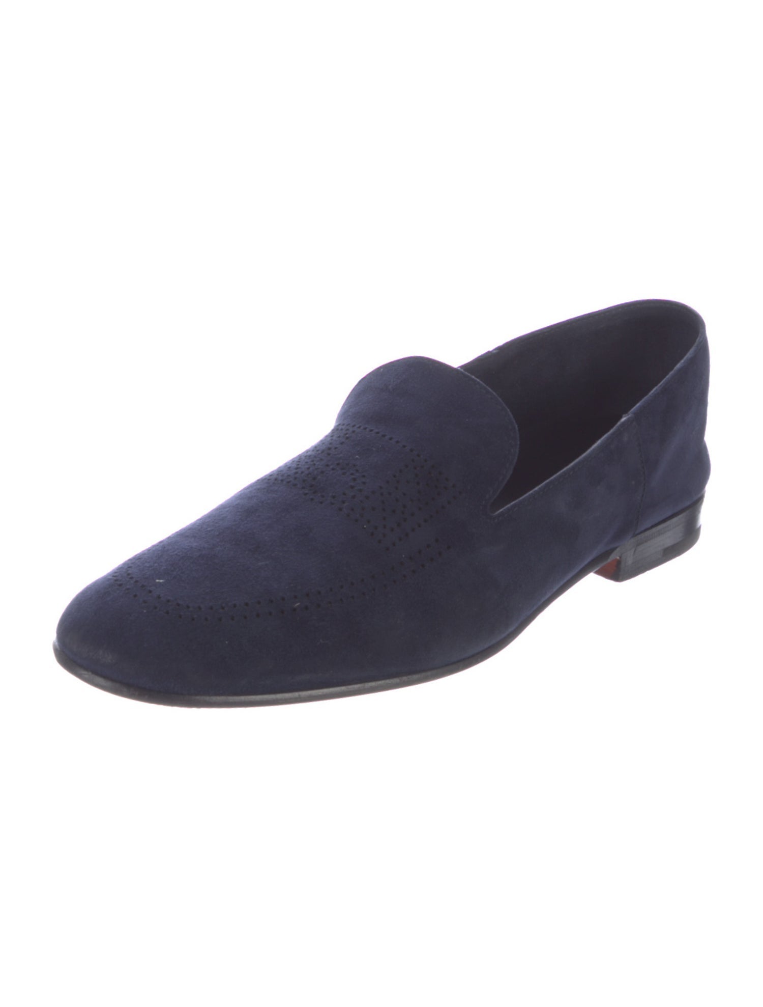 Hermès Suede Loafers Blue Loafers, Shoes HER575294 The RealReal