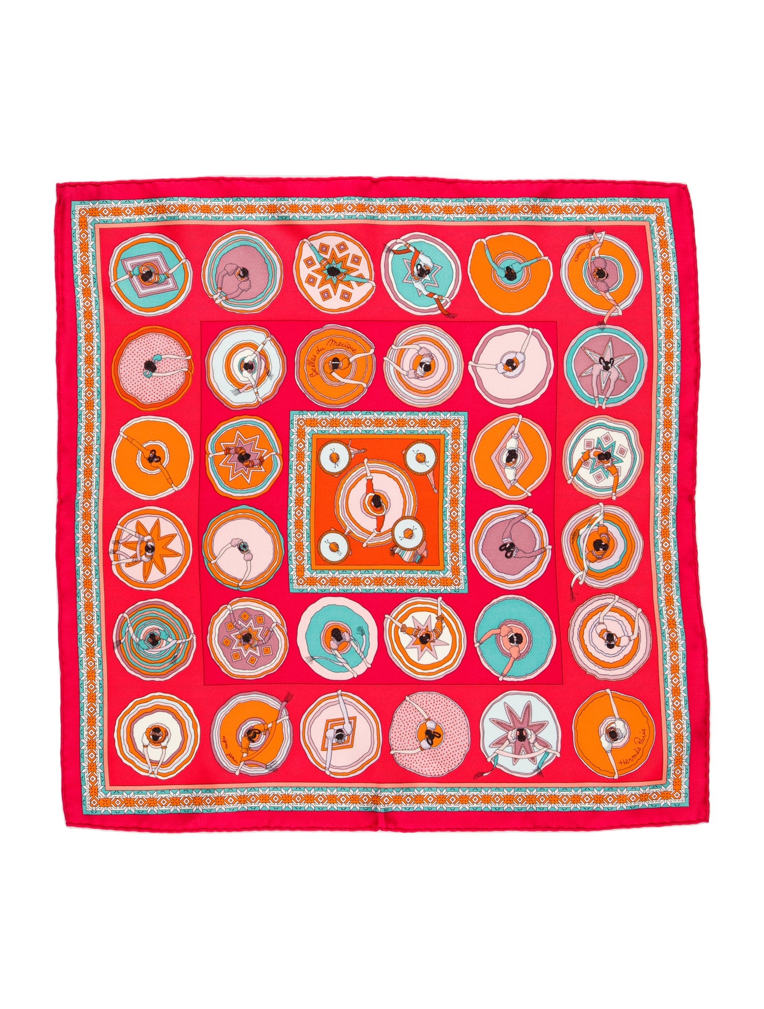 Hermès Silk Scarf Blue Scarves and Shawls, Accessories HER580199