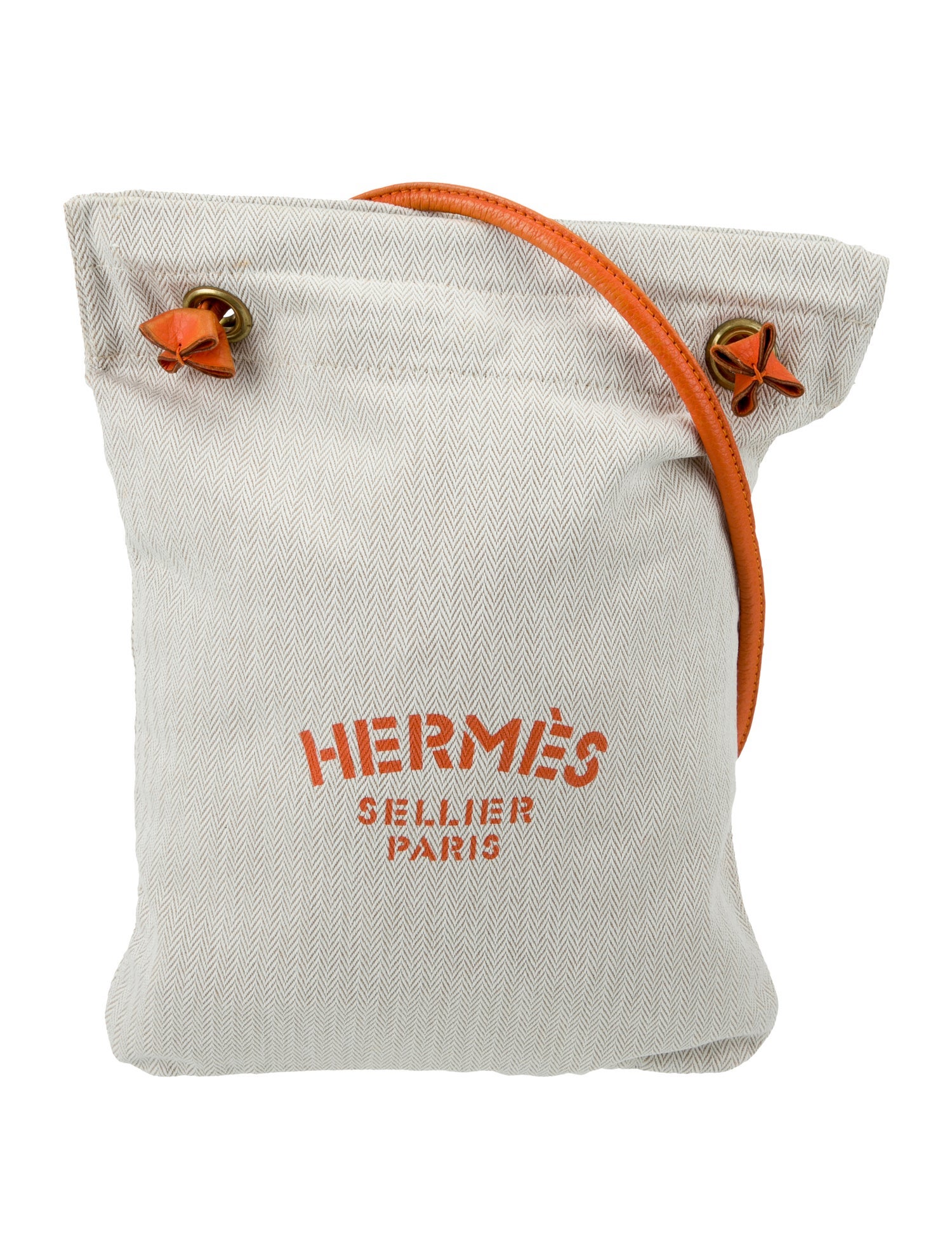 Hermès Toile Aline Grooming Bag