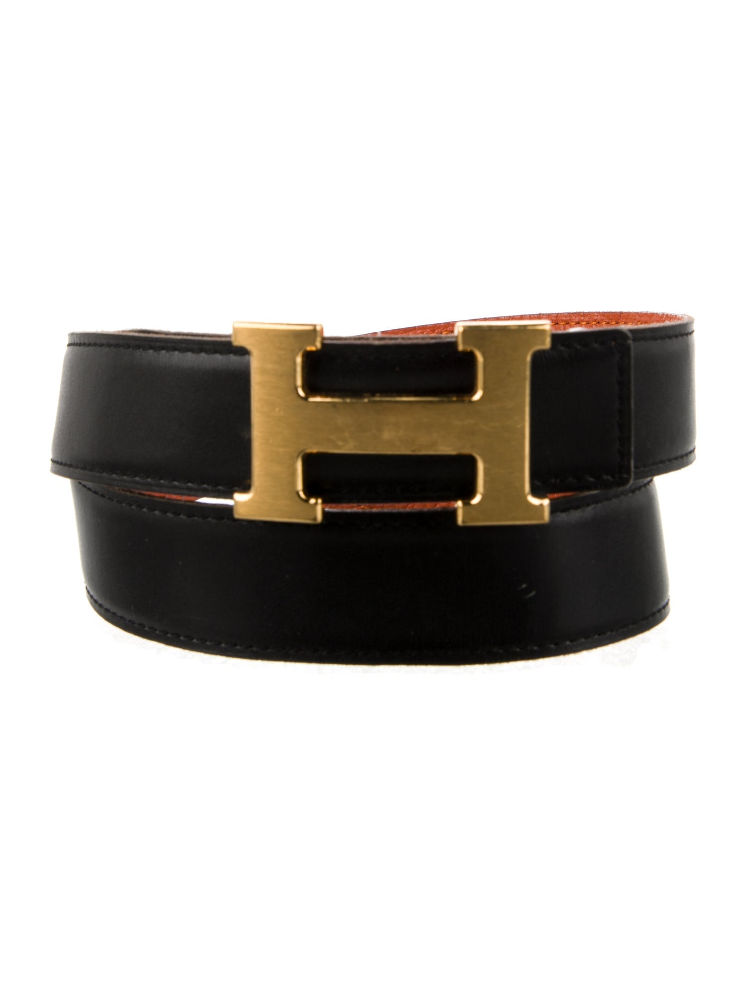 Hermès Reversible 32 mm H Belt Kit Black Belts, Accessories