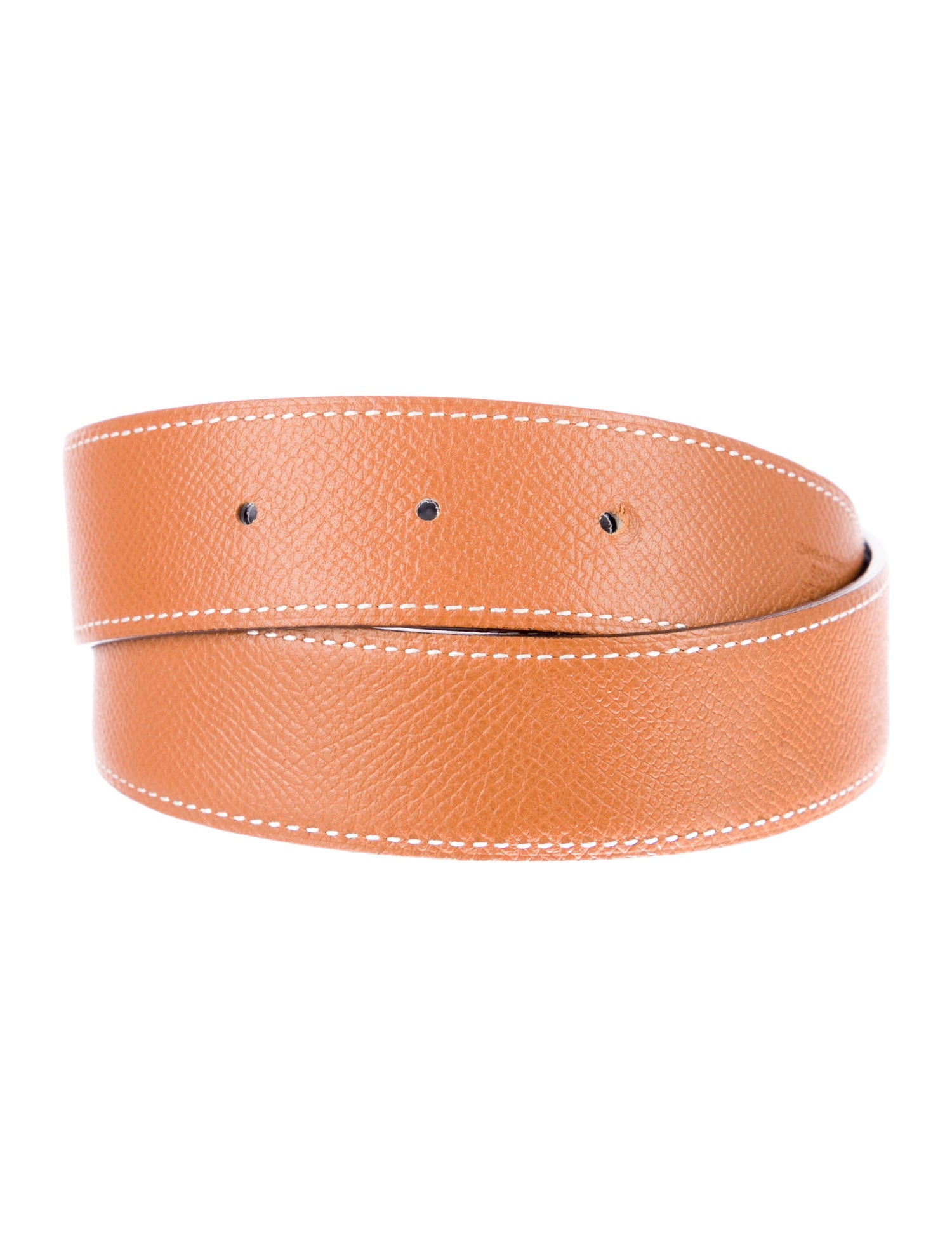 Hermès Reversible 32 mm Belt Strap Belt Strap Black Belts