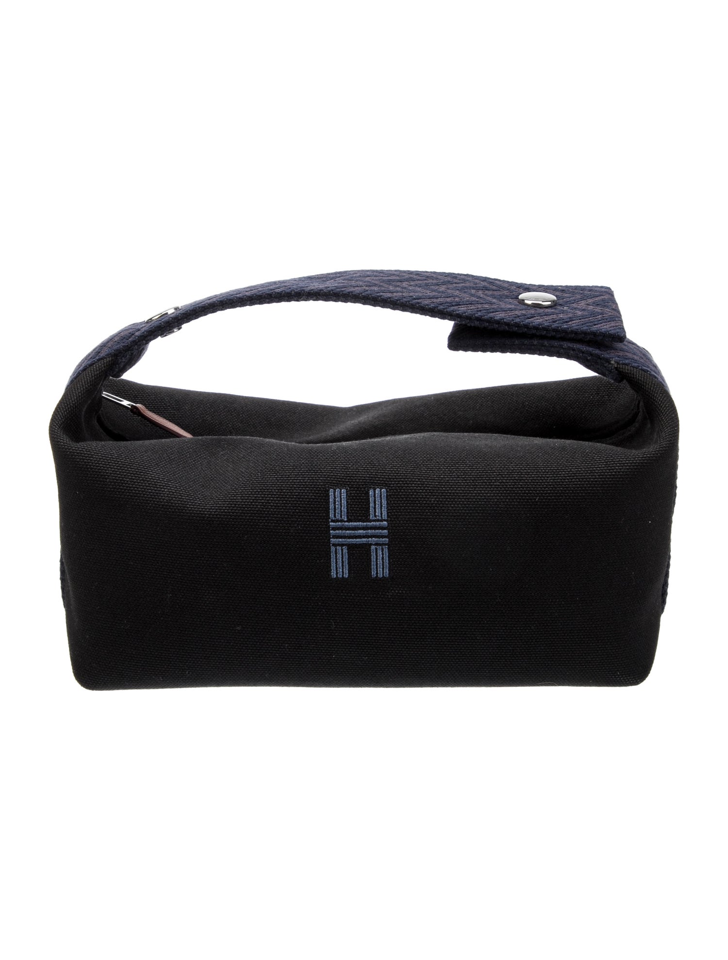 Hermès Toile Small BrideABrac Travel Case Black Travel, Accessories