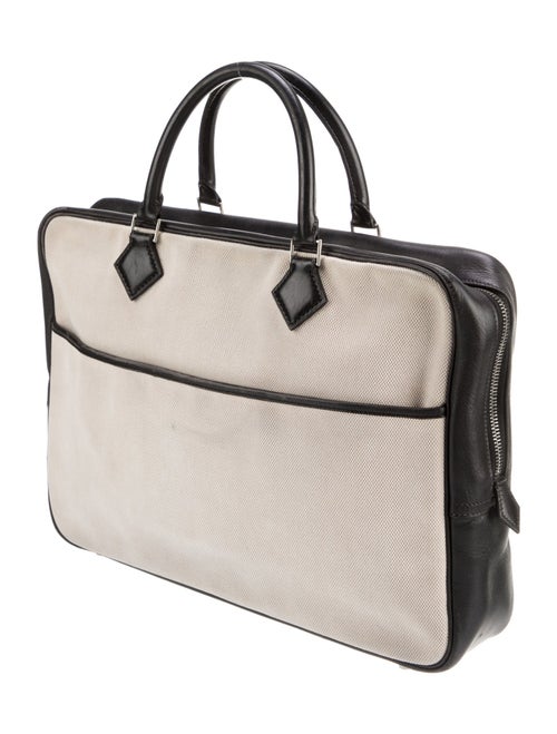 Hermès Toile Porte-Documents Plume