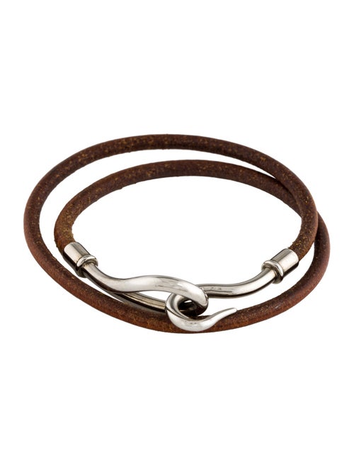 Hermès Jumbo Hook Double Tour Bracelet