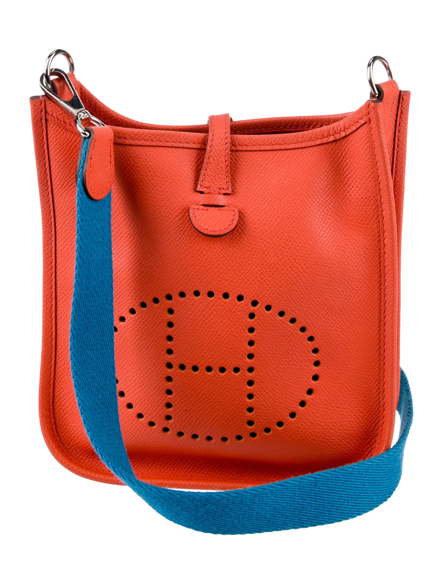 Hermès 2022 Clemence Evelyne TPM 16 Yellow Crossbody Bags, Handbags