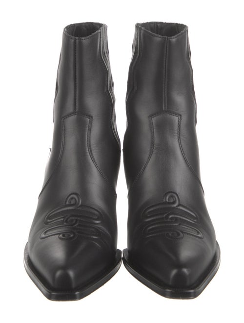 Hermès Vegas Leather Western Boots