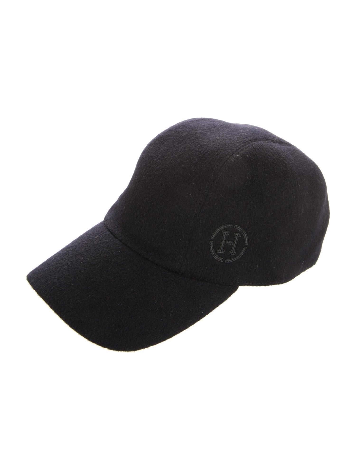 Hermès Cashmere Baseball Cap Black Hats, Accessories HER593418