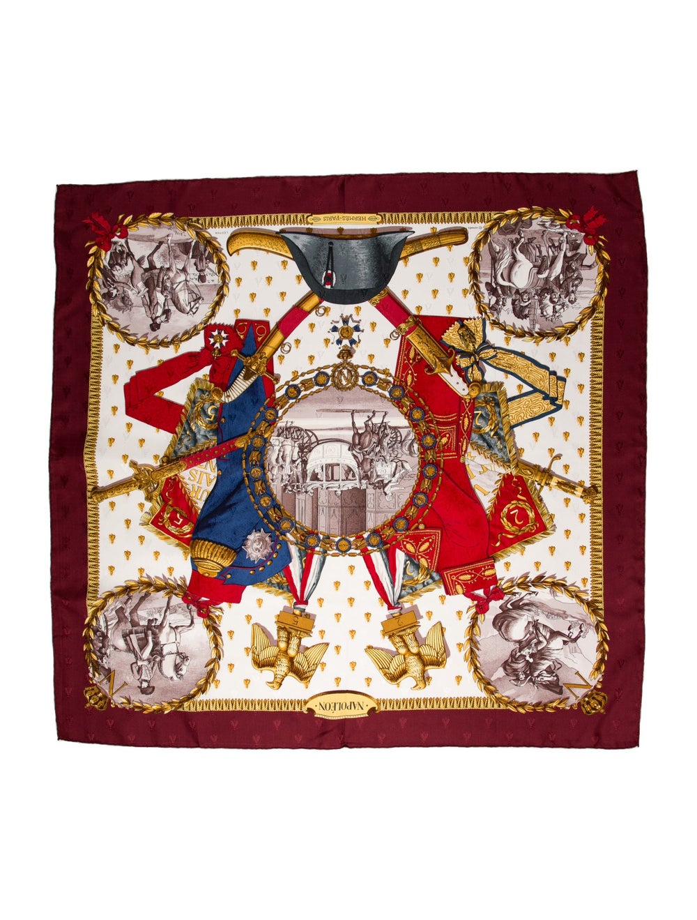 Hermès Napoléon Silk Scarf Gem