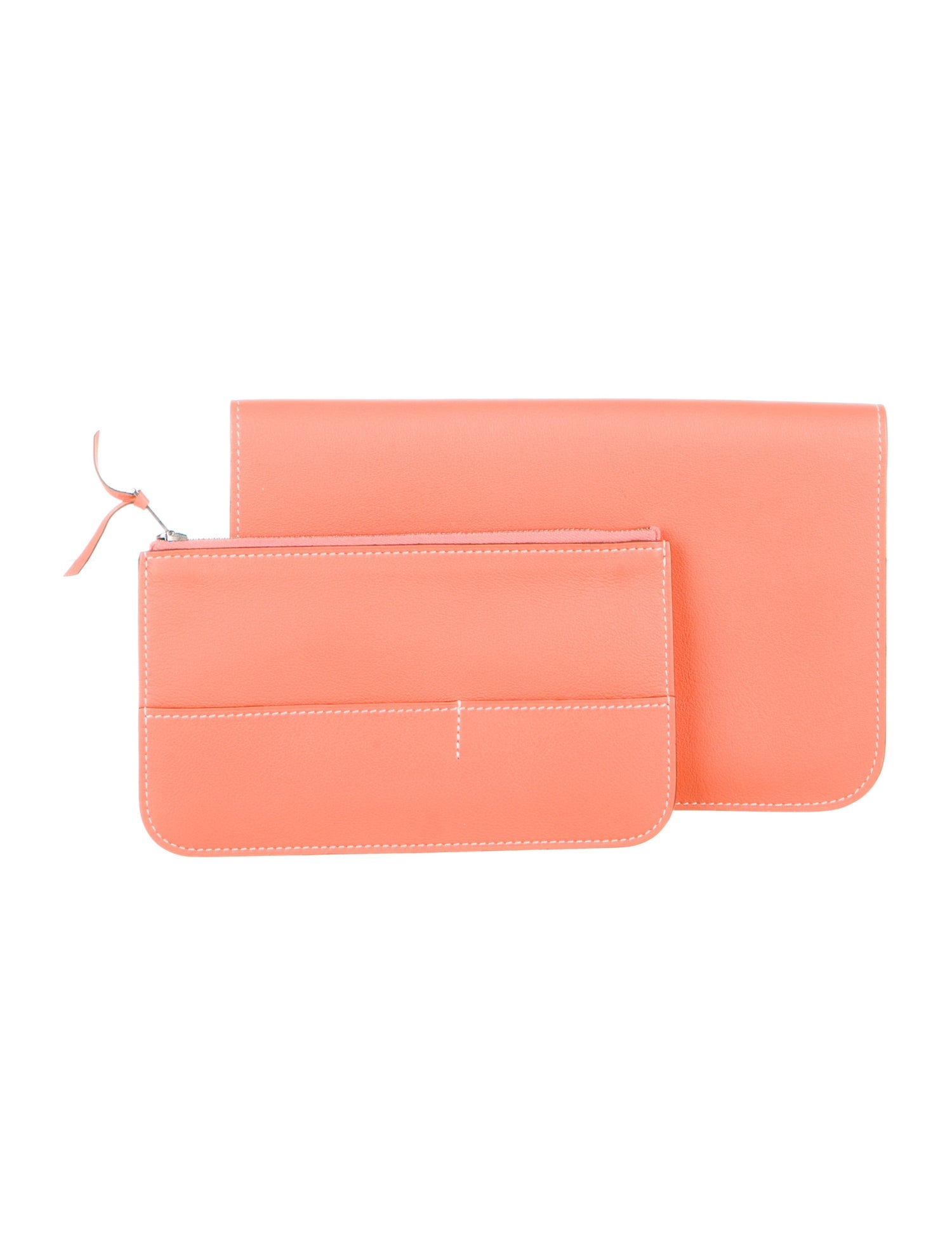 Hermès 2015 Dogon Duo Wallet Orange Wallets, Accessories HER597057 The RealReal