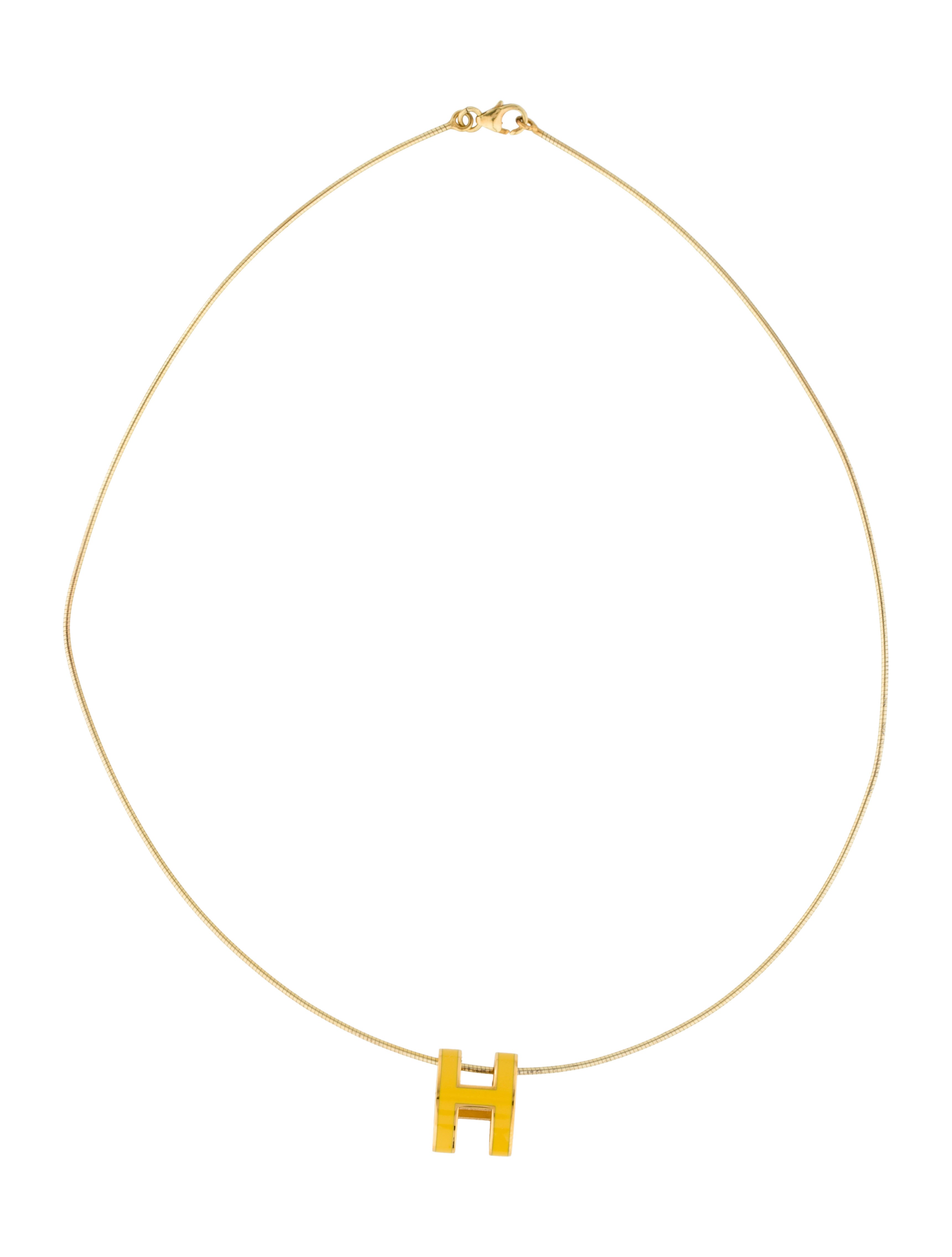 Hermès Pop H Necklace Necklaces HER59723 The RealReal