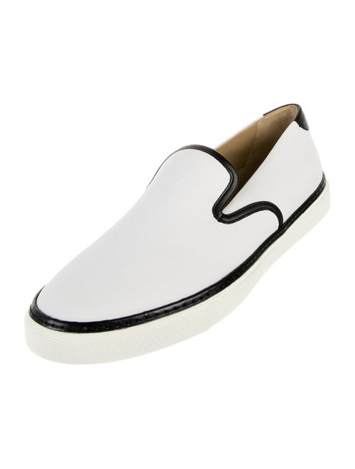 Hermès Leather Printed Sneakers