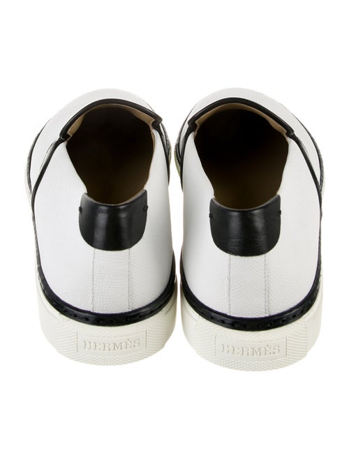 Hermès Leather Printed Sneakers