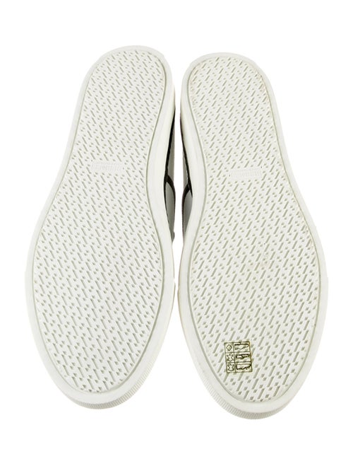 Hermès Leather Printed Sneakers