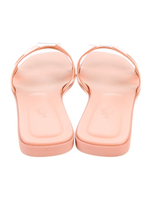 Hermès Leather Slides