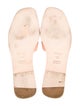 Hermès Leather Slides