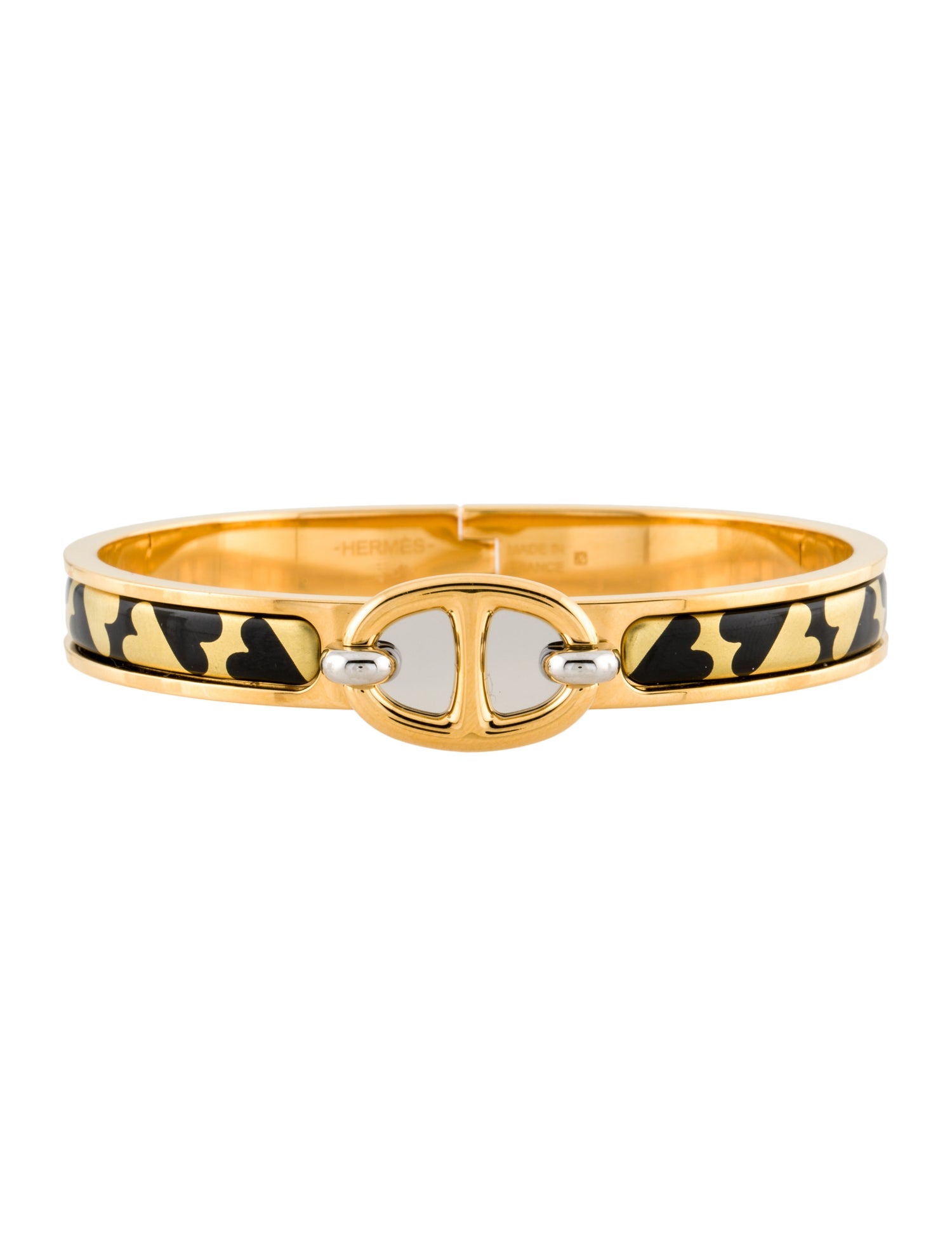 （HERMES）Mini Clic Chaine d'Ancre Cartes a Jouer bracelet Auth HERMES Bracelet Mini Clic Chaine d'ancre Cartes a Jouer