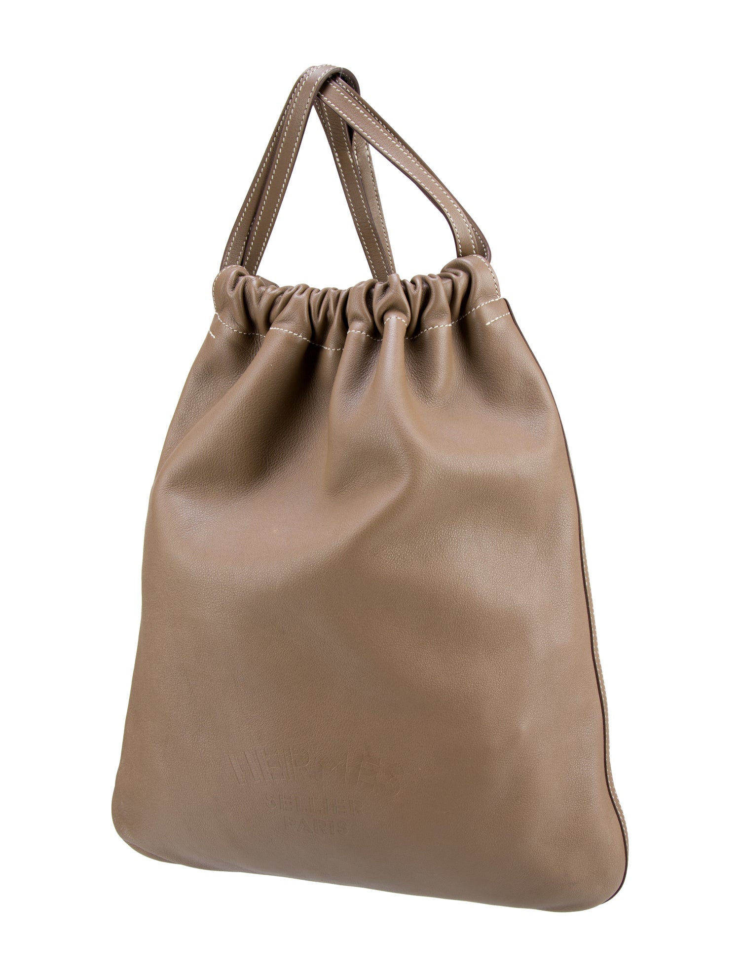 Hermès Evercolor Bridado Backpack Brown Backpacks, Handbags