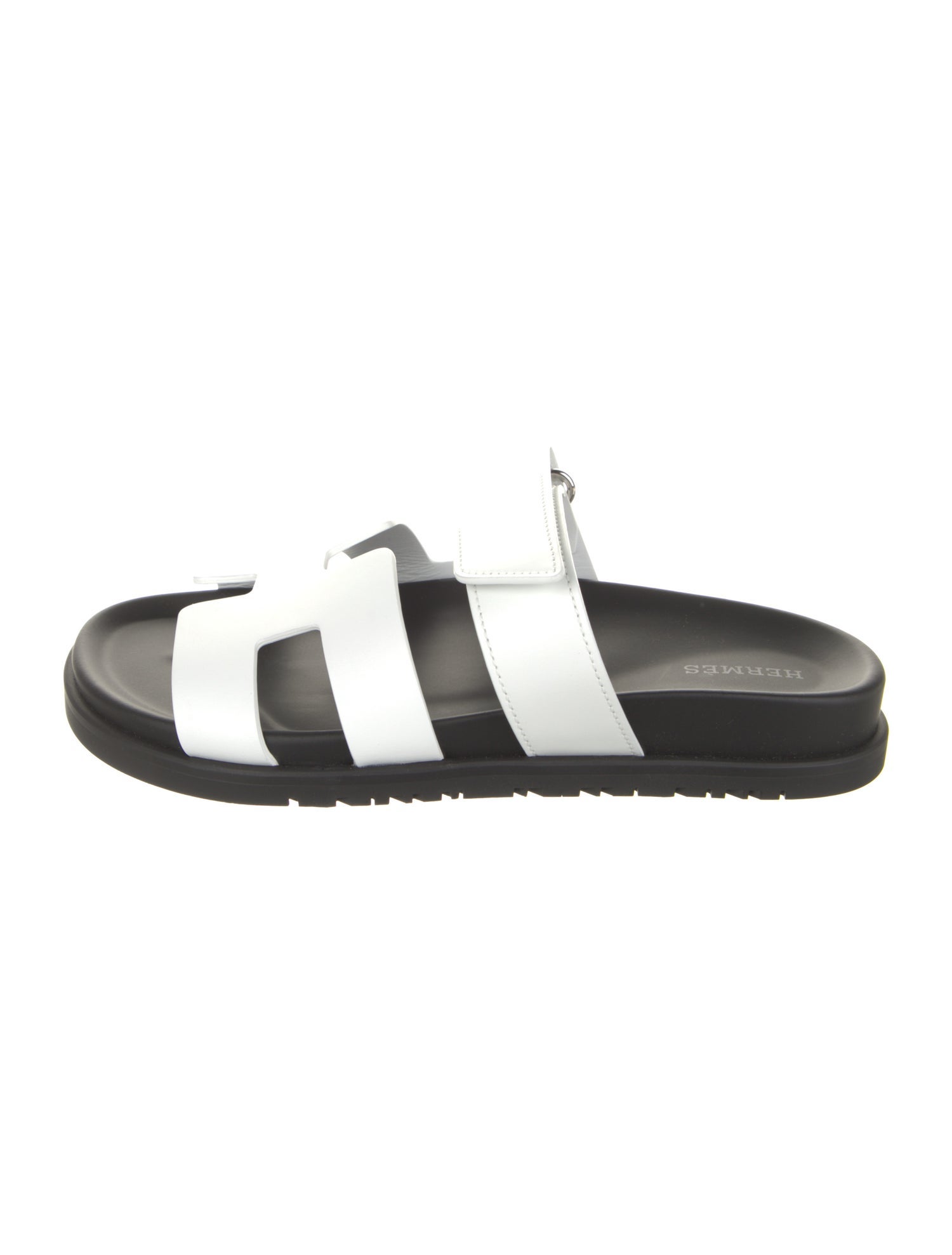 Hermès Leather Slides