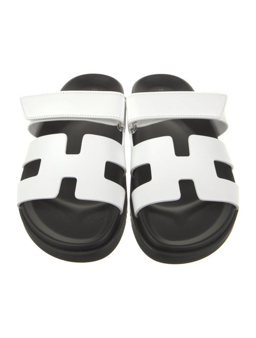 Hermès Leather Slides