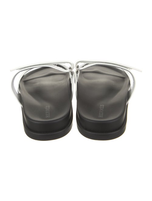 Hermès Leather Slides