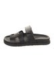 Hermès Leather Chypre Sandals Leather Slides