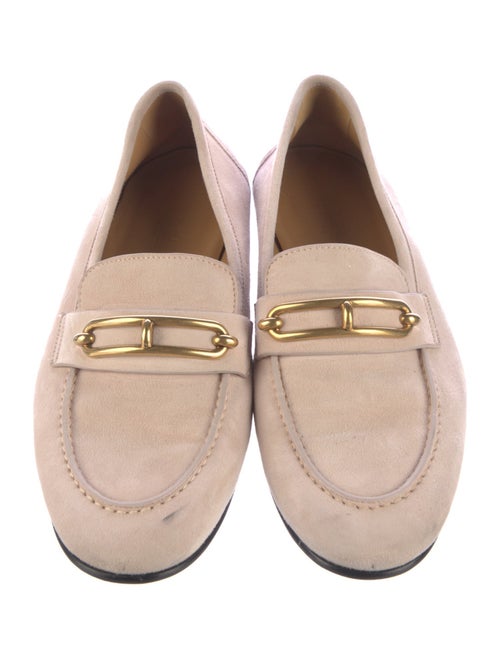 Hermès Suede Loafers