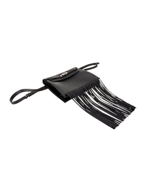 Hermès 2023 Swift Kelly Danse Anate Fringe Belt Bag