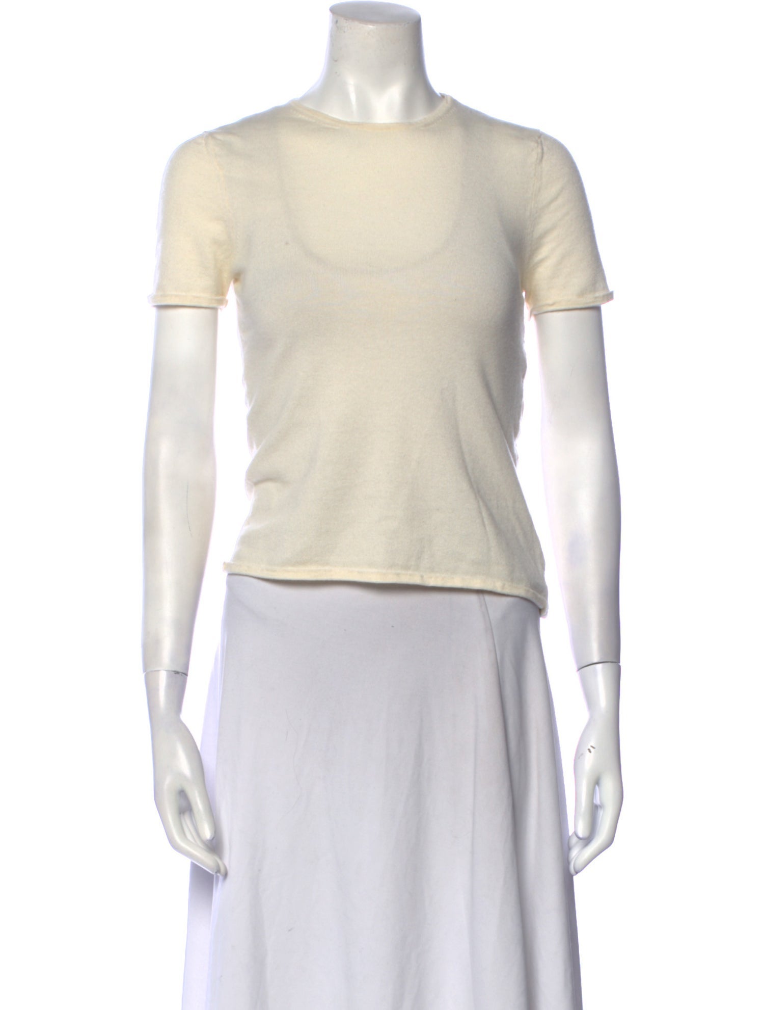 Hermès Cashmere Crew Neck Top