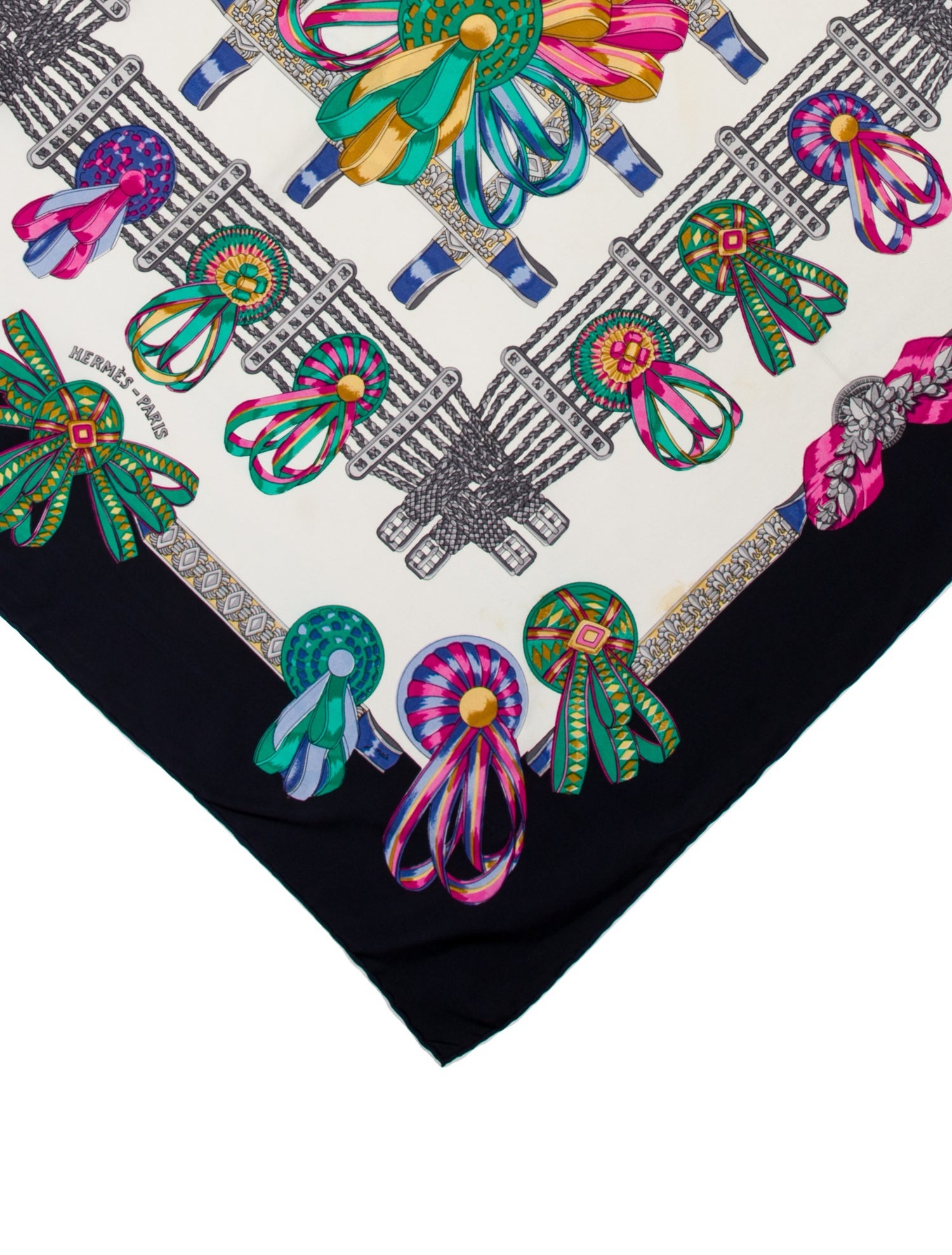 Hermès Les Rubans du Cheval Silk Scarf