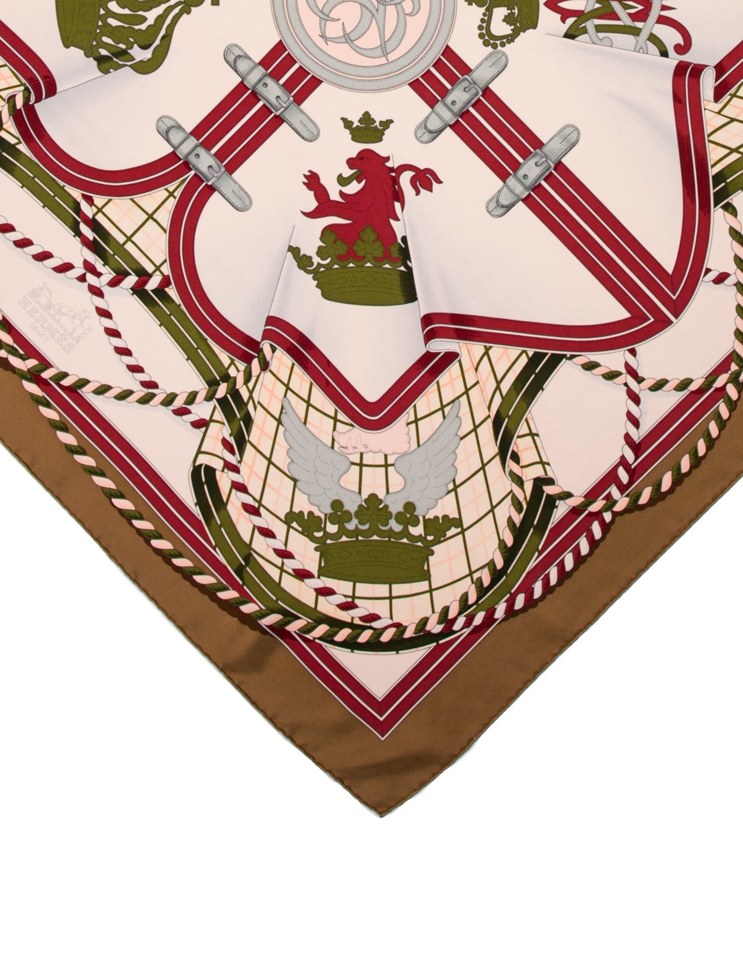 Hermès Grand Tenue Wash Silk Scarf