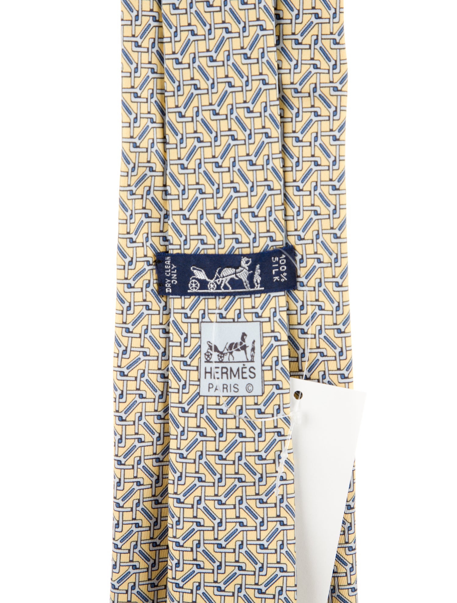 Hermès Pattern Printed Tie