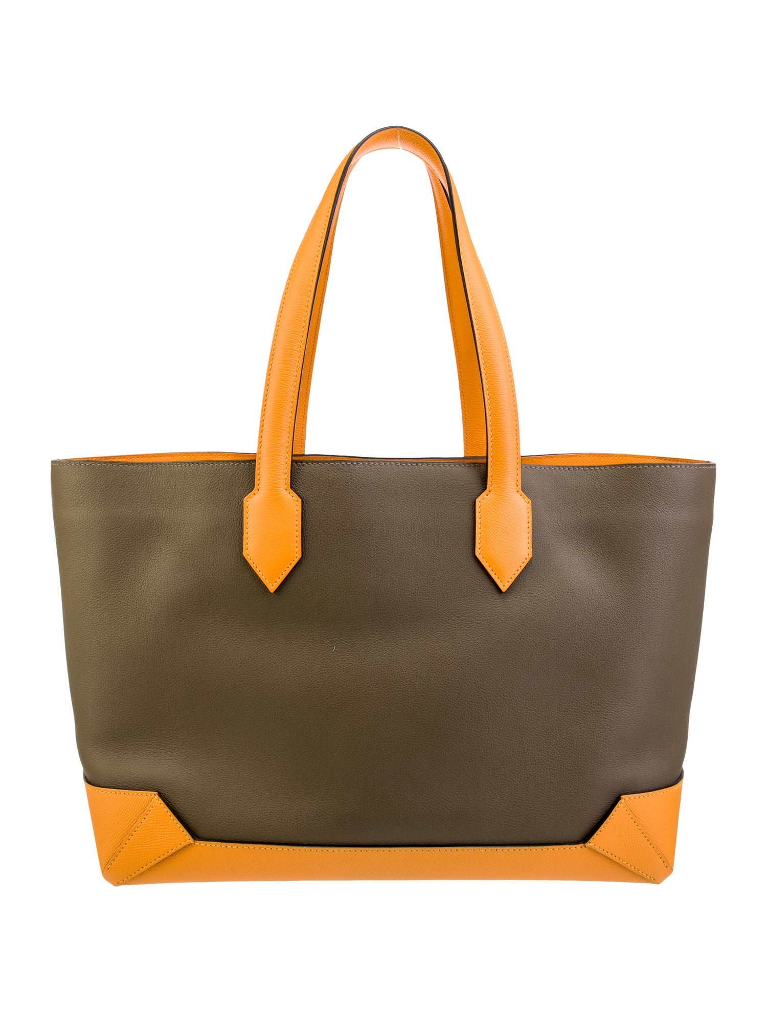 Hermès Evercolor & Epsom Maxibox Cabas 36 - Neutrals Totes