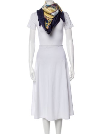 Hermès Cavaliers Peuls Silk Scarf