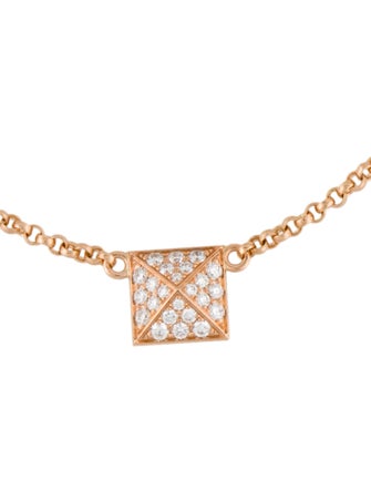 Hermès 18K Diamond Clou d'H Bracelet