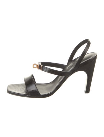 Hermès Glamour 95 Slingback Sandals