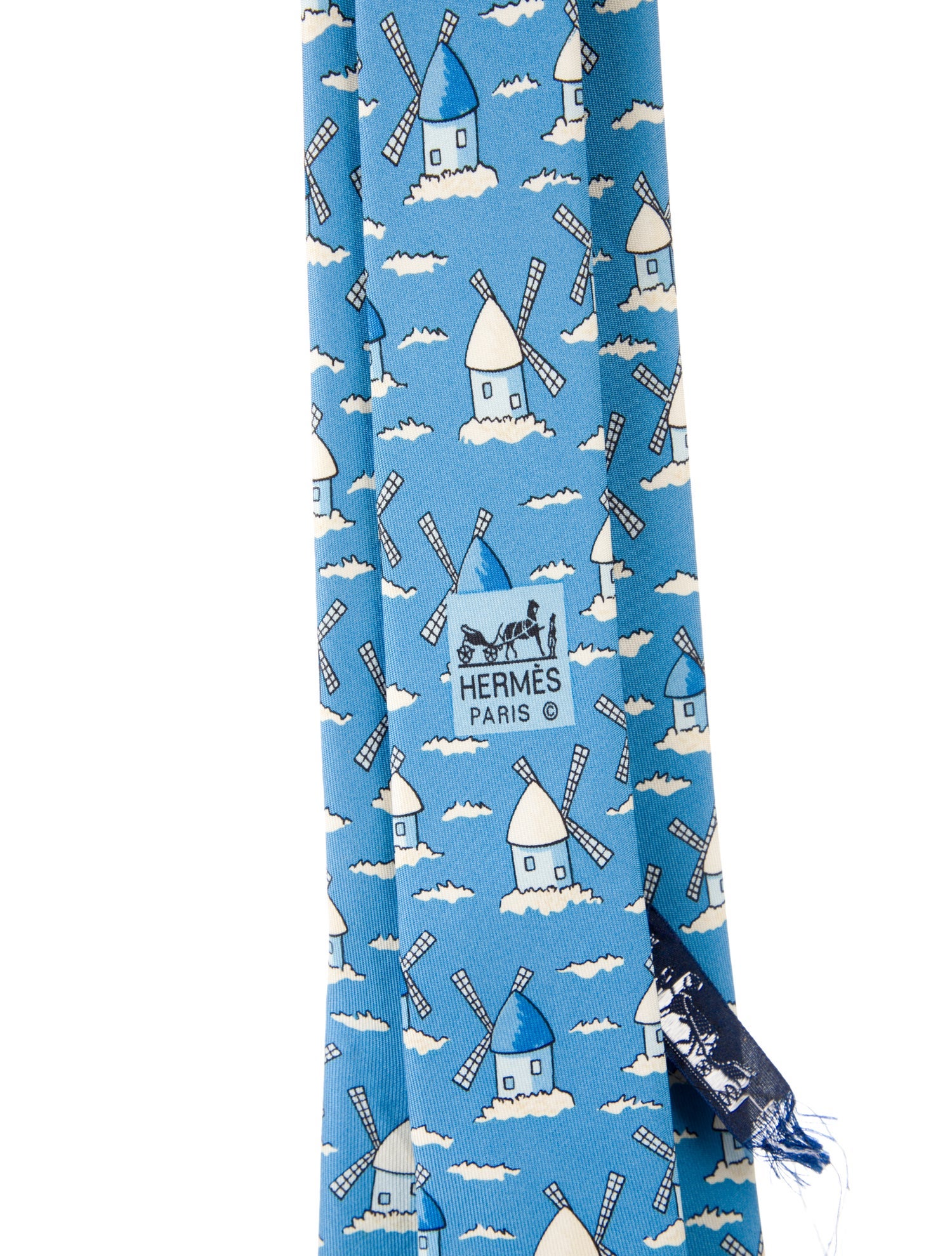 Hermès Silk Windmill Tie