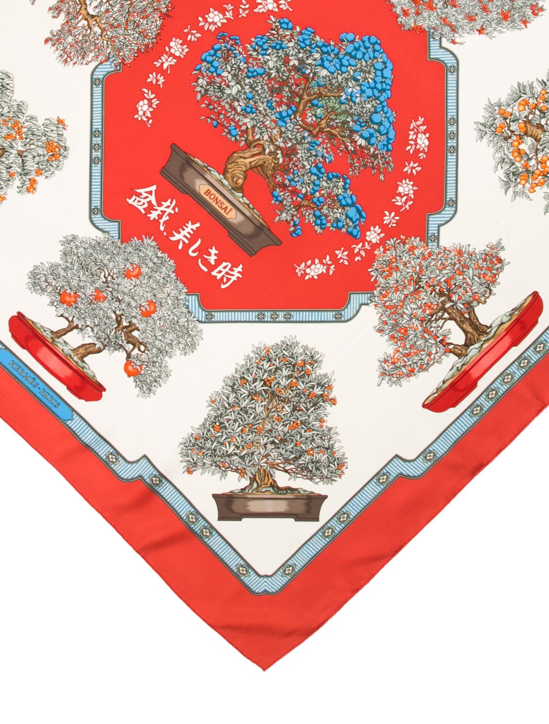 Hermès Bonsai Silk Scarf