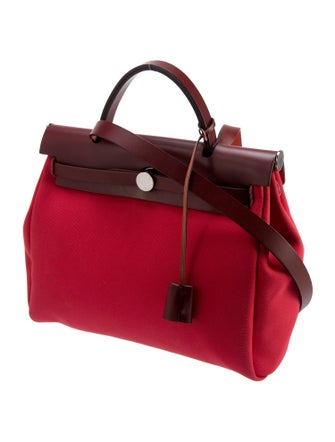 Hermès 2022 Toile & Vache Hunter Herbag Zip 31