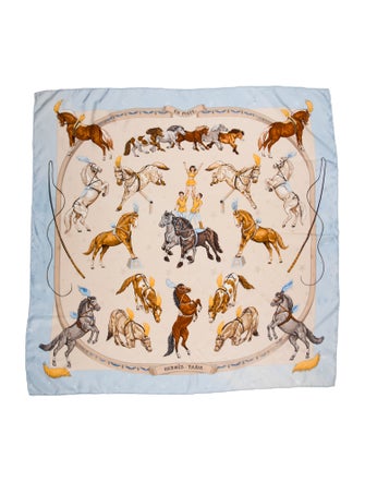 Hermès En Piste Scarf