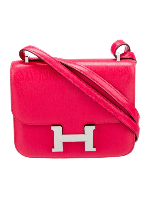 Hermès 2023 Chevre Mysore Mini Constance 18