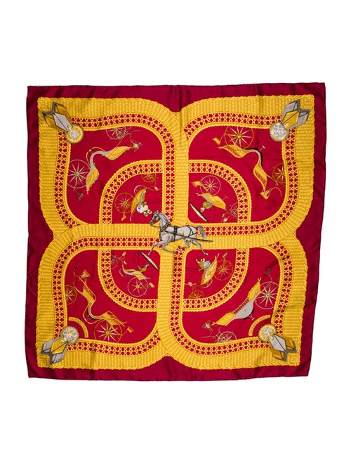 Hermès Voitures Paniers Silk Scarf