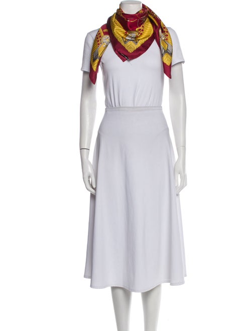 Hermès Voitures Paniers Silk Scarf